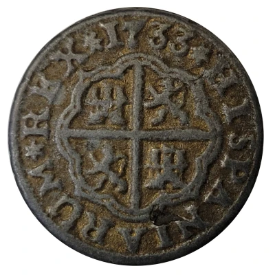 Token - Coleccion Ortiz: 1 Real 1733 ND front