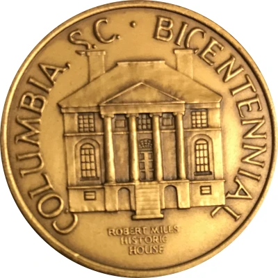 Token - Columbia, South Carolina Bicentennial front