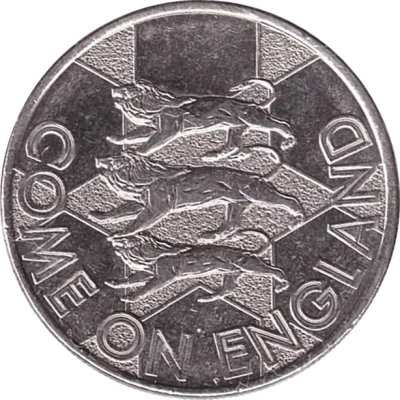 Token - Come on England Football front