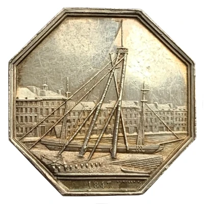 Token - Compagnie des apparaux maritimes du Havre back