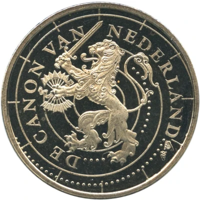 Token - De Canon van Nederland Michiel de Ruyter ND back
