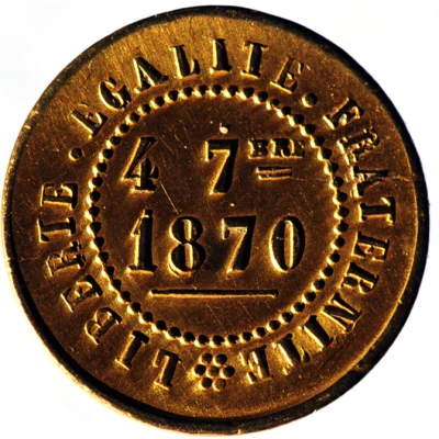 Token - Declaration of IIIrd Republic back