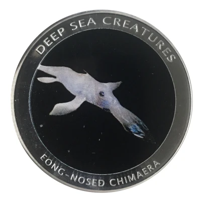 Token - Deep Sea Creatures Eong-nosed chimaera front