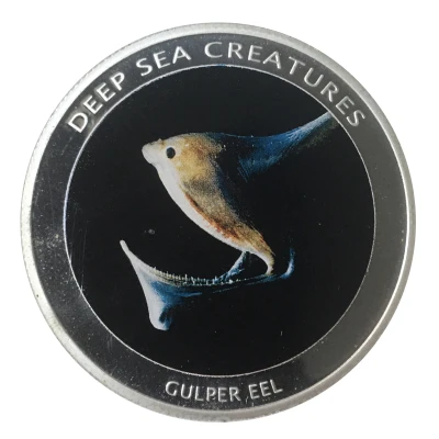 Token - Deep Sea Creatures Gulper eel front