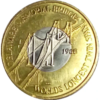 Token - Delaware Memorial Bridge ND front