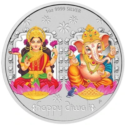 Token - Diwali 2019 - Perth Mint Mint Token back