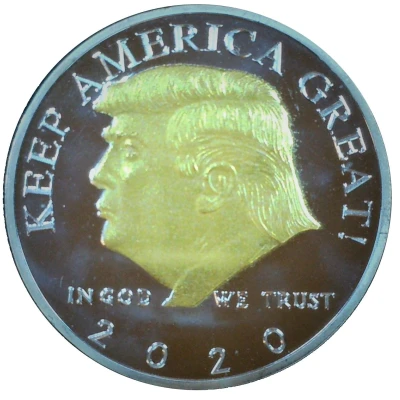 Token - Donald Trump - Keep America Great front