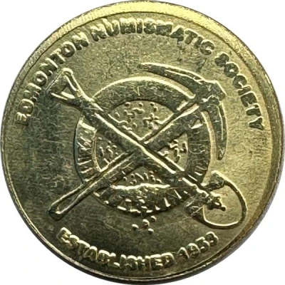Token - Edmonton Numismatic Society Coin Show back