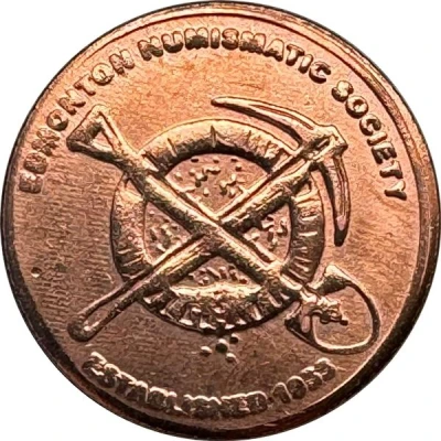 Token - Edmonton Numismatic Society Coin Show back