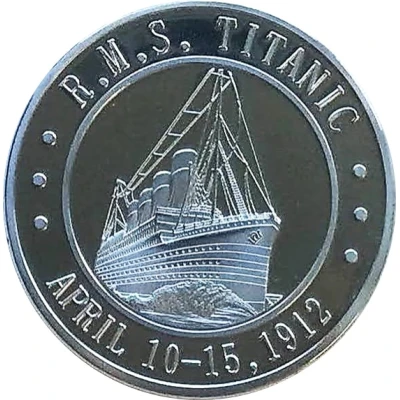 Token - Elizabeth II (R.M.S. Titanic) ND front