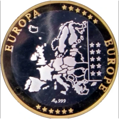 Token - Europe San-Marino; 50 Lire ND back