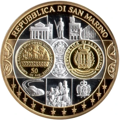 Token - European Currency San Marino ND front