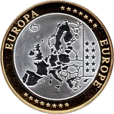 Token - European Currency San Marino ND back