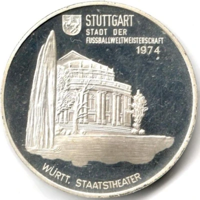 Token - FIFA World Cup 1974 Stuttgart front
