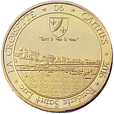 Token - Fonderie Saint Luc Cannes la Croisette front