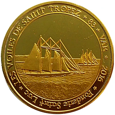 Token - Fonderie Saint Luc Les voiles de Saint Tropez front