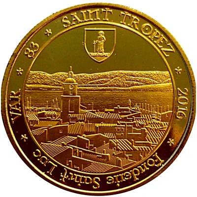 Token - Fonderie Saint Luc Les voiles de Saint Tropez back