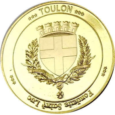 Token - Fonderie Saint Luc Toulon - Le téléphérique du Faron back