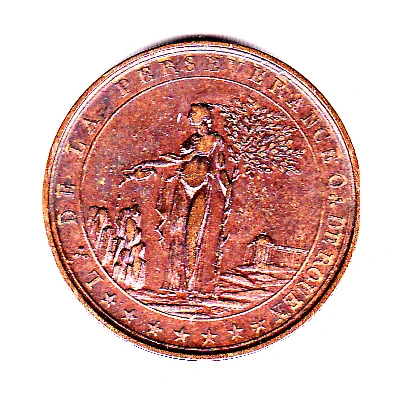 Token - Franc Maçonnerie Orient de Rouen ND front