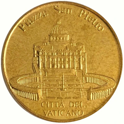 Token - Franciscus (Piazza San Pietro) ND back