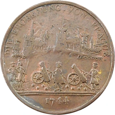 Token - Frédéic II Siege of Prague back