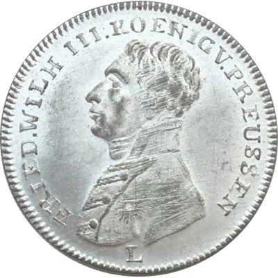 Token - Frederick William III Peace and the Treaty of Paris; Prussia front