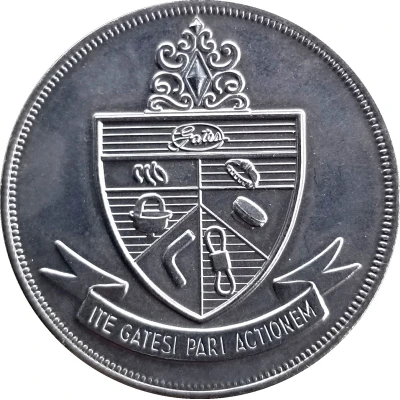 Token - Gates Mystery Car Winner (1911) ND front