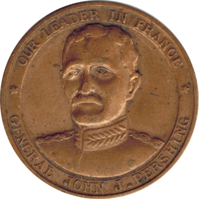 Token - General John J. Pershing ND front