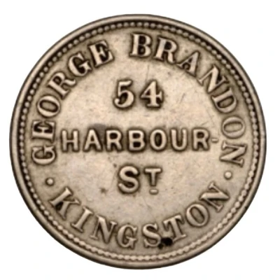 Token - George Brandon (Kingston) ND front