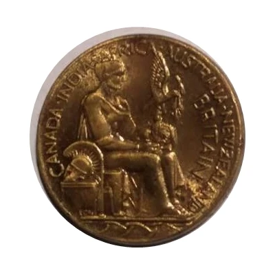 Token - George VI and Elizabeth Coronation ND back