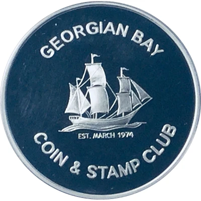 Token - Georgian Bay Coin and Stamp Club Silver front