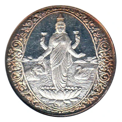 Token (Goddess Laxmi) ND front