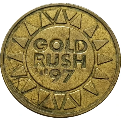 Token - Gold Rush '97 ND back