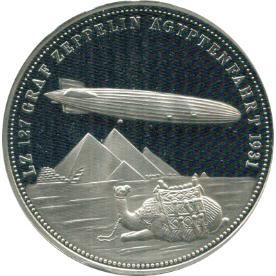 Token - Graf Zeppelin Egypt travel 1931 ND front