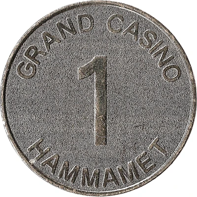 Token - Grand Casino Hammamet (1) ND back