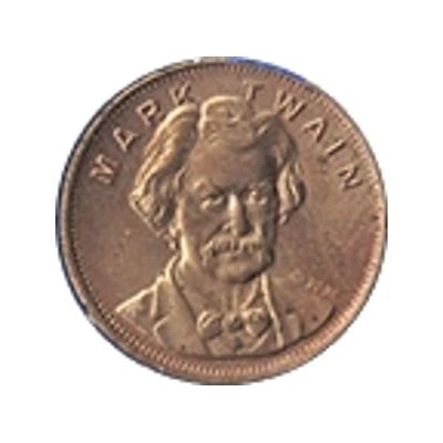 Token - Great Americans Mark Twain front