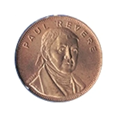 Token - Great Americans Paul Revere front