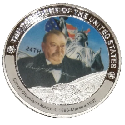 Token - Grover Cleveland 24th President ND front