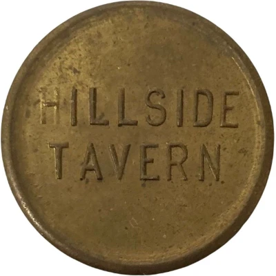 Token - Hillside Tavern (Detroit Lakes, Minnesota) ND front