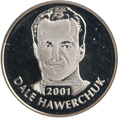 Token - Hockey Hall of Fame 2001 Dale Hawerchuk front