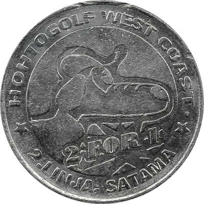 Token - Hohtogolf West Coast ND front