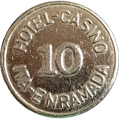 Token - Hotel Casino Ita Enramada (10) ND back