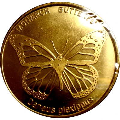 Token - Houston Museum of Natural Science (Monarch Butterfly) ND front