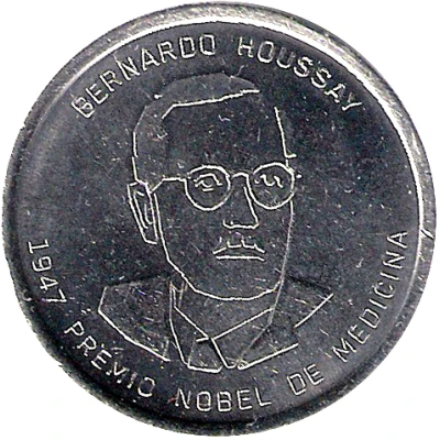 Token - Héroes argentinos del conocimiento Bernardo Houssay ND front