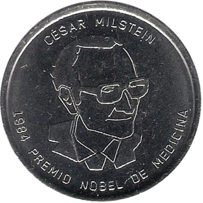 Token - Héroes argentinos del conocimiento César Milstein ND front