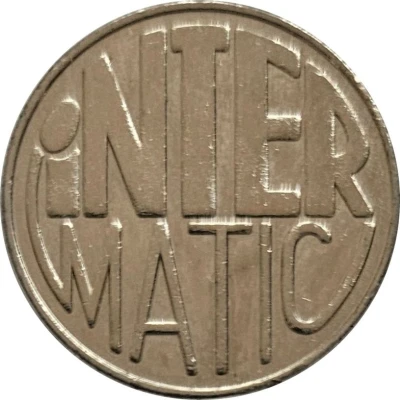 Token - Inter Matic (Slavija hotel, Belgrade) ND front