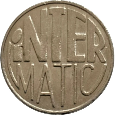 Token - Inter Matic (Slavija hotel, Belgrade) ND back