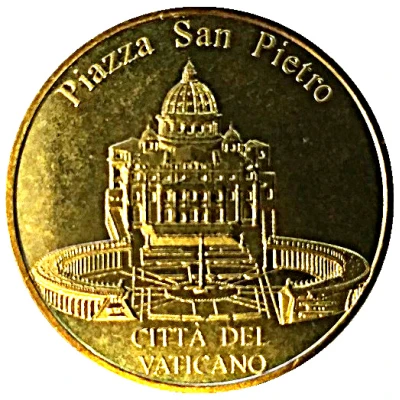 Token - Ioannes Paulus II (Piazza San Pietro) ND back