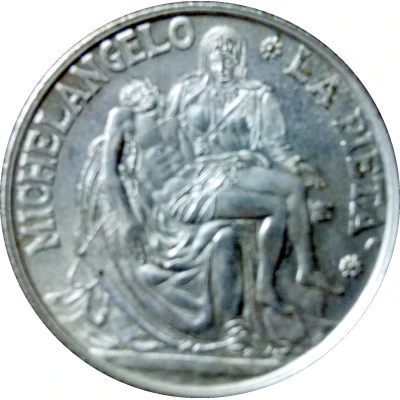 Token - Ioannes Paulus II (Pietà) ND back