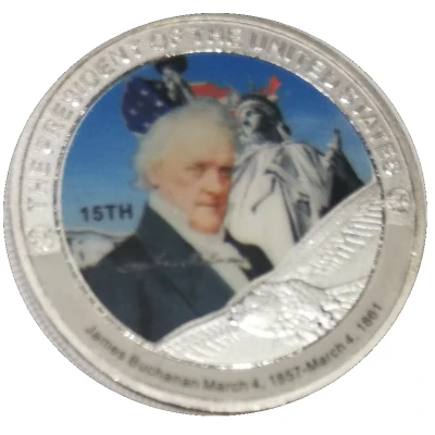 Token - James Buchanan 15th President ND front